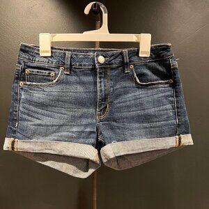 American Eagle Tom Girl Stretch Midi Short